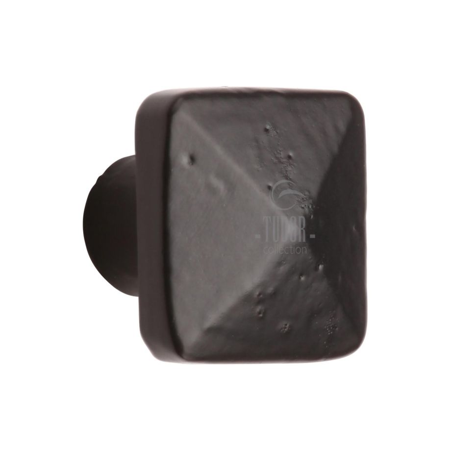 M.Marcus - Matt Black Iron Pyramid Cabinet Knob