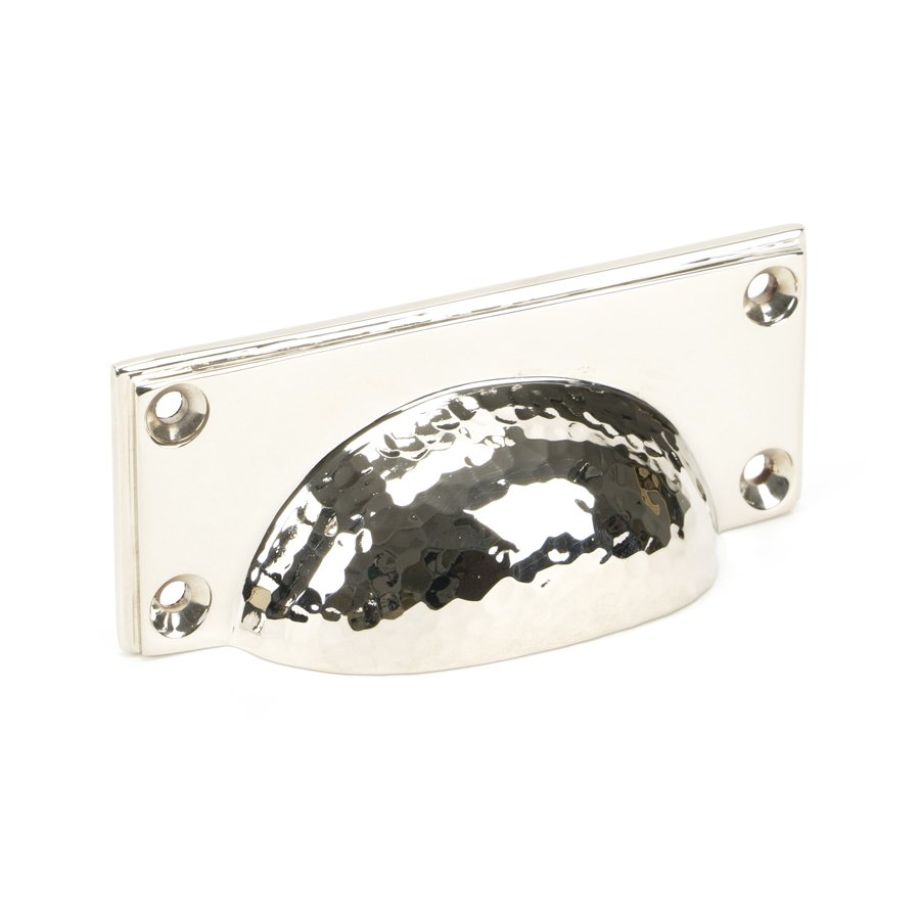 Anvil Hammered Art Deco Drawer Pull
