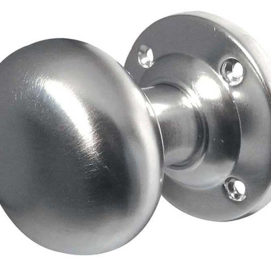 Jedo Mushroom Mortice Door Knobs 51mm Diameter
