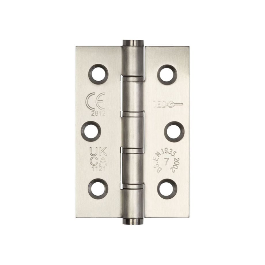 Jedo Stainless Steel Grade 7 SS Washered Hinges 76x50mm