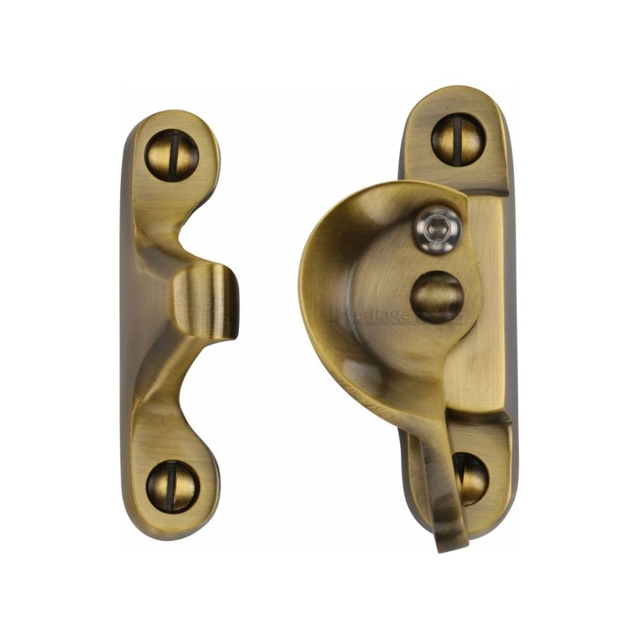 Heritage Brass - Fitch Pattern Sash Fastener Lockable
