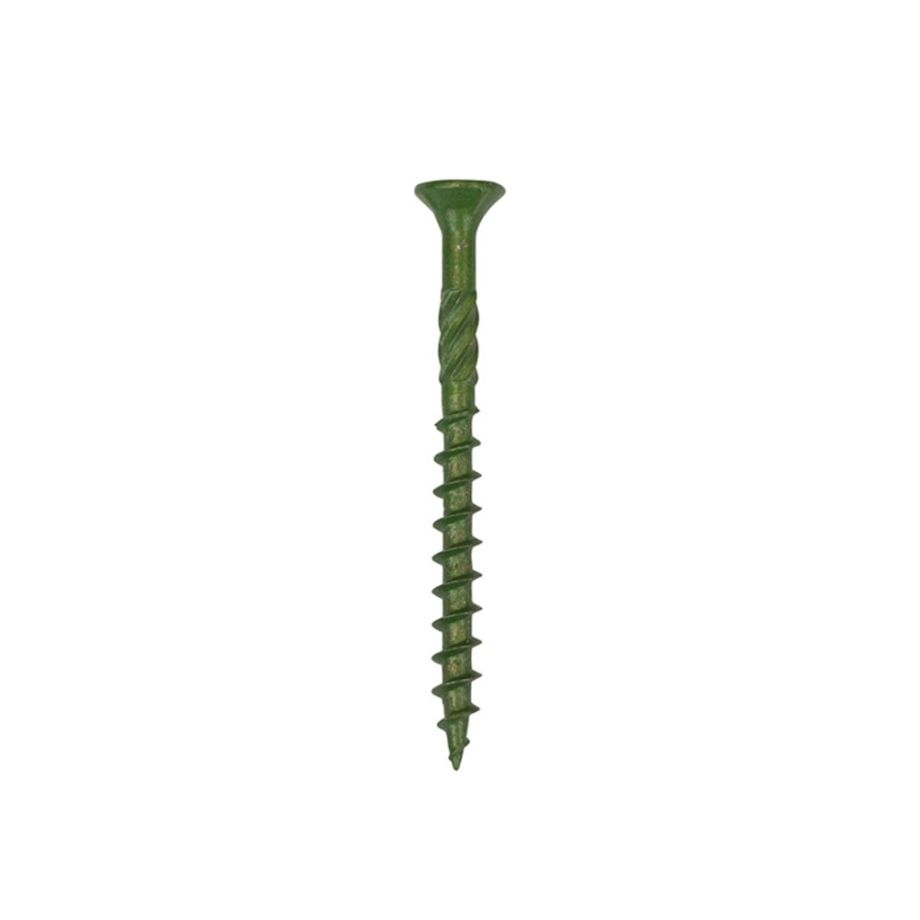 Solo Decking Screws - PZ - Double Countersunk - Exterior - Green