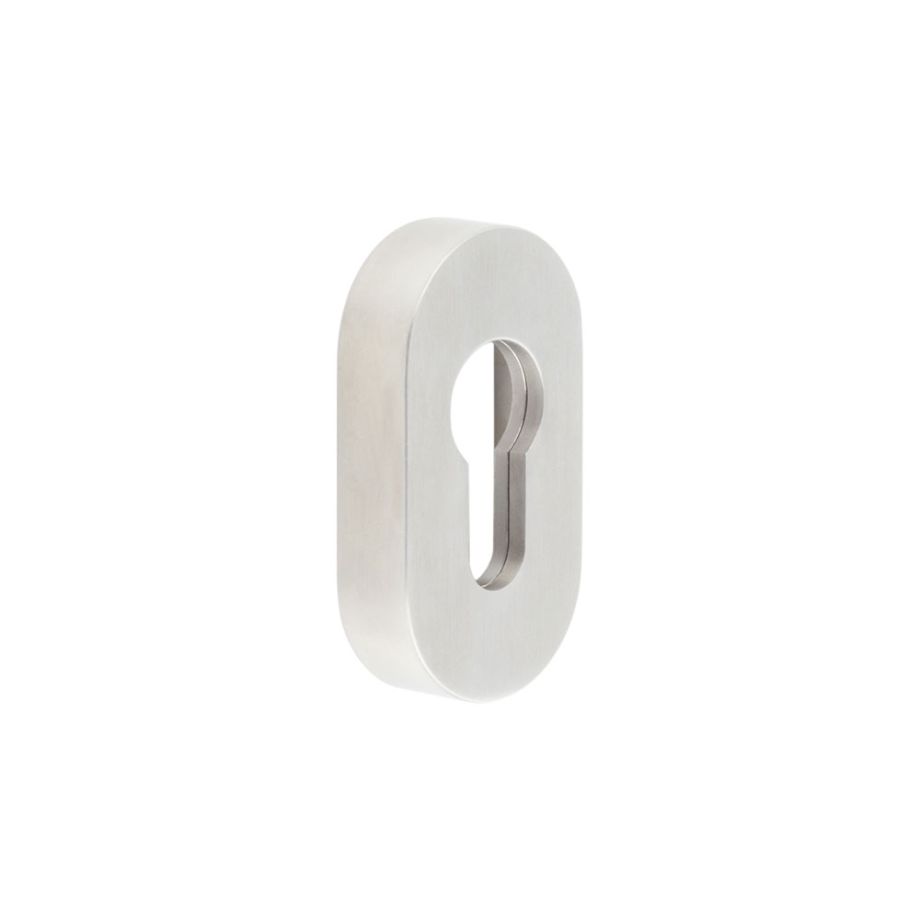 Frelan Hardware CRES Oval Euro Escutcheon