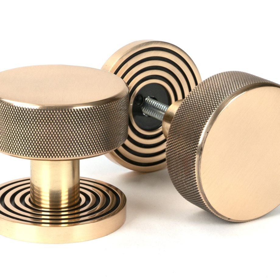 Anvil Brompton Mortice/Rim Knob Set (Beehive)