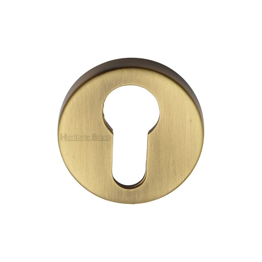 Heritage Brass - Euro Profile Cylinder Escutcheon Round - V4008