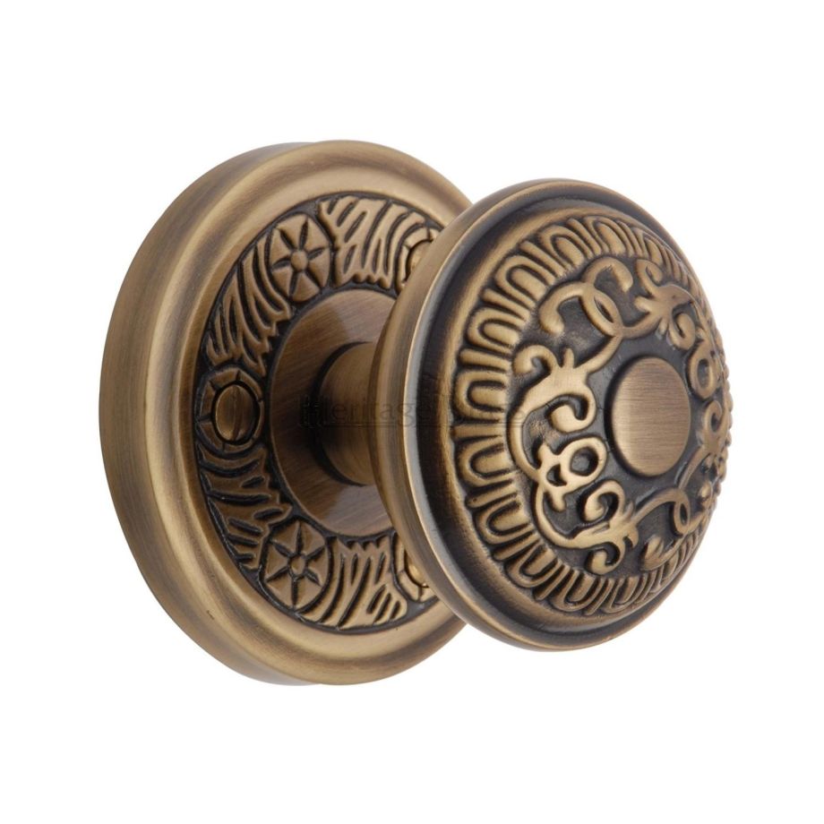 Heritage Brass - Aydon Door Knob on Rose