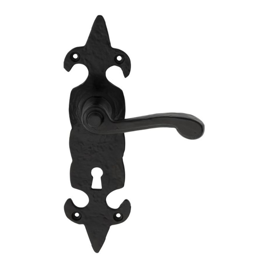 Fleur de lys' Lever on Backplate