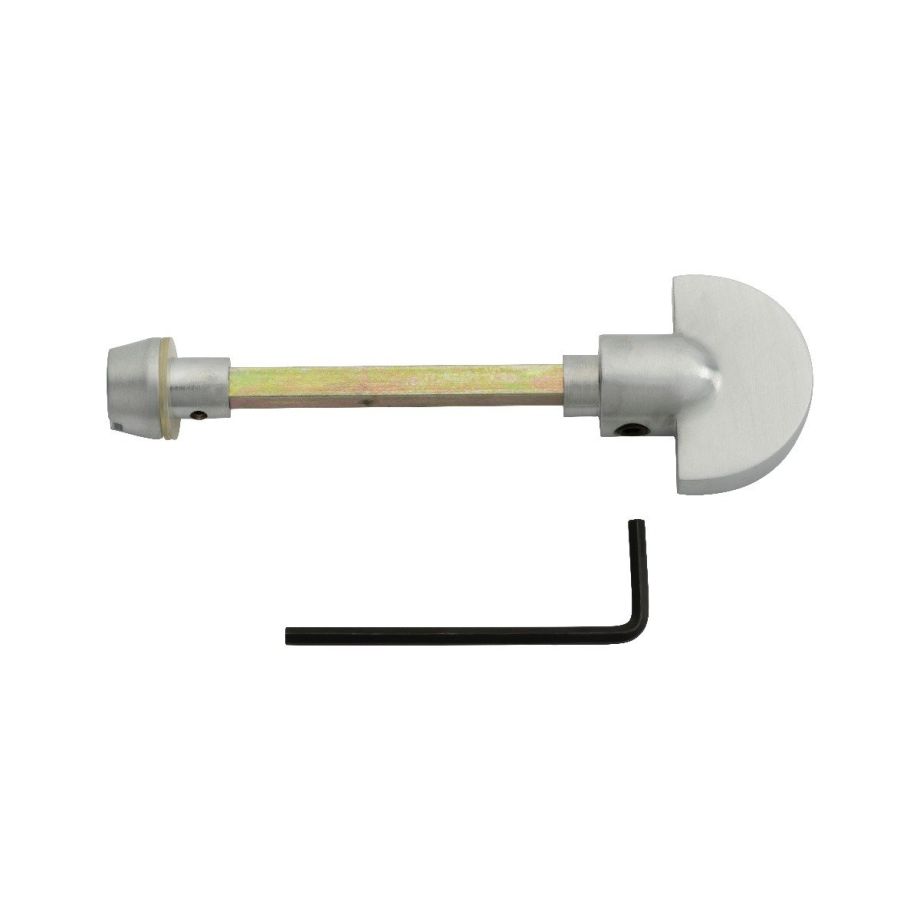 Satin Chrome Spare Turn and Release  Long Version 80mm Spindle