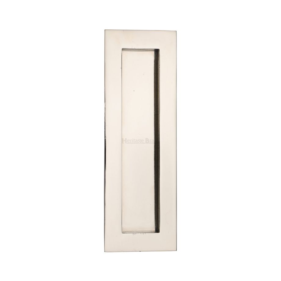 Heritage Brass - Rectangular Flush Pull - C1855