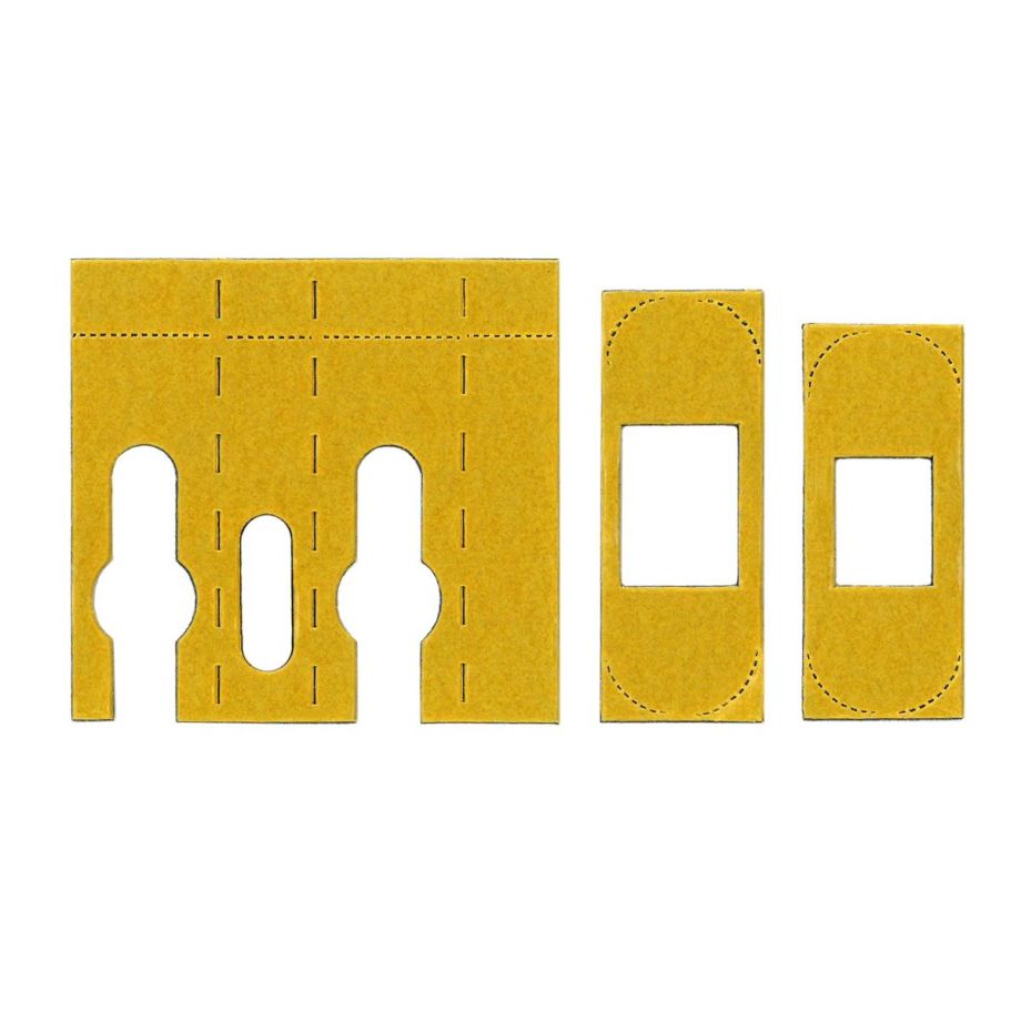 Intumescent Strips for Tubular Latch