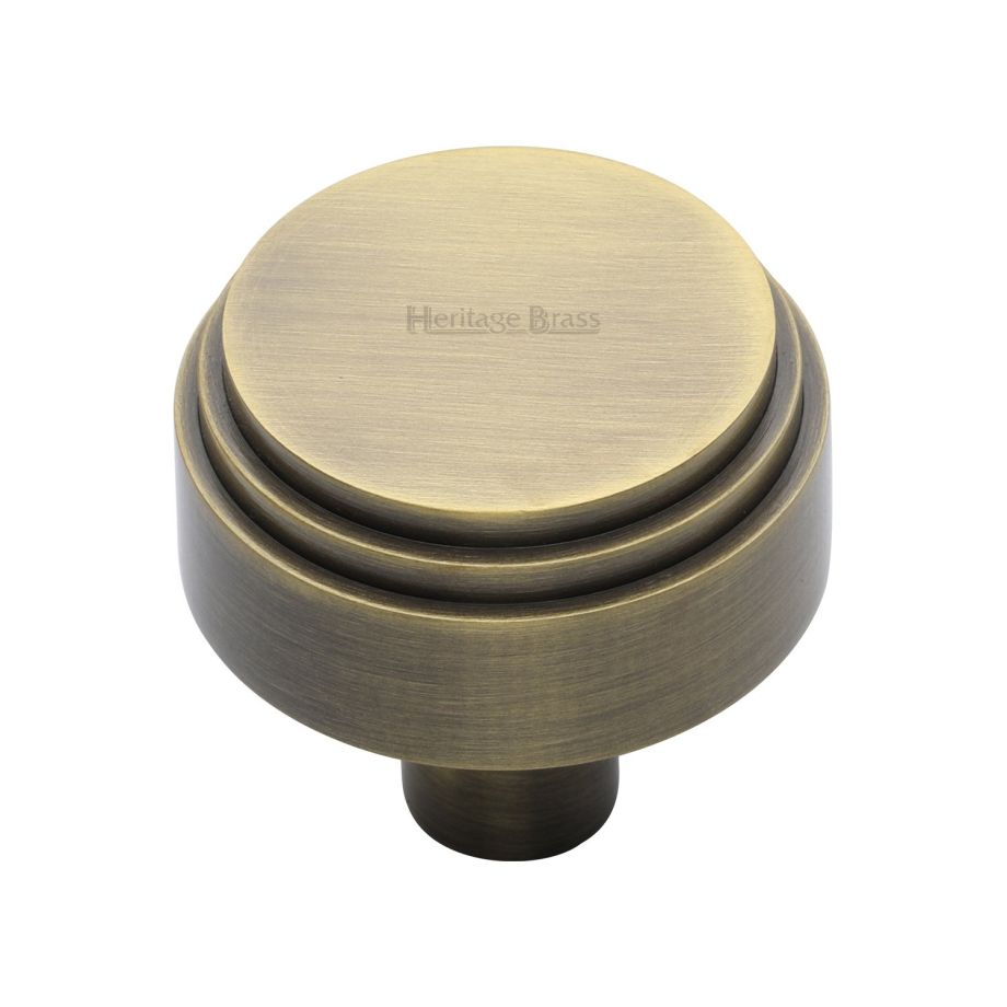 Heritage Brass - Round Deco Cabinet Knob