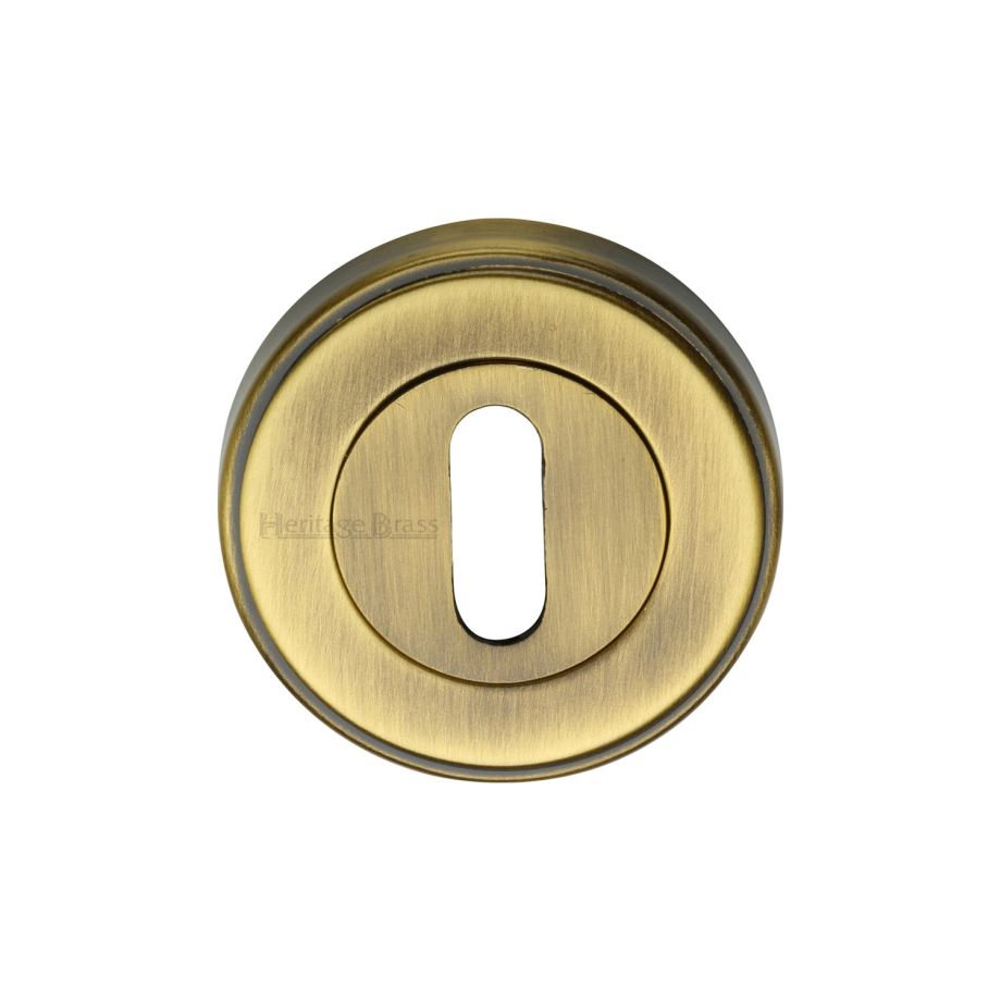 Heritage Brass - Standard Key Escutcheon Round - ERD7000