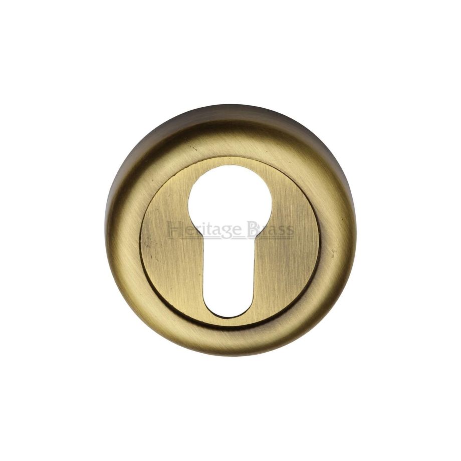 Heritage Brass - Euro Profile Cylinder Escutcheon Round - V6724