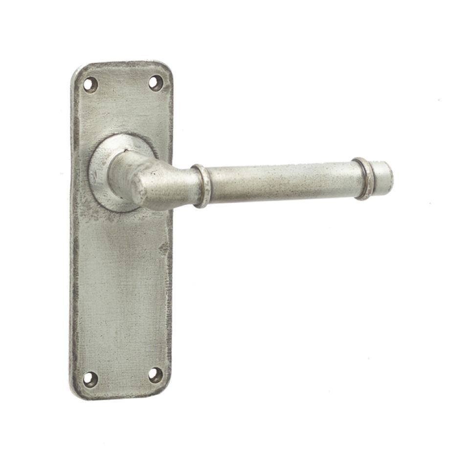 Antique Belfry Suite Lever on Back Plate