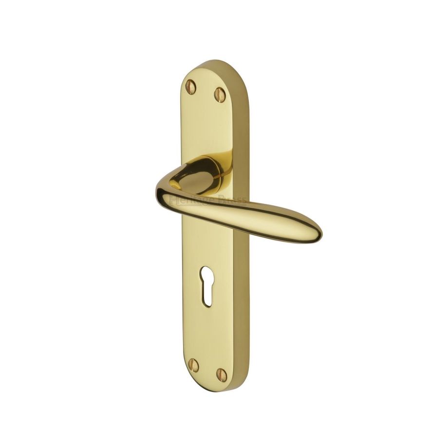 Heritage Brass - Sutton Door Handle on Plate