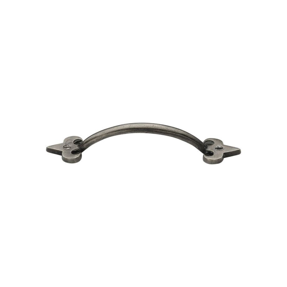 M.Marcus - Rustic Pewter Fleur-De-Lys Cabinet Pull Handle