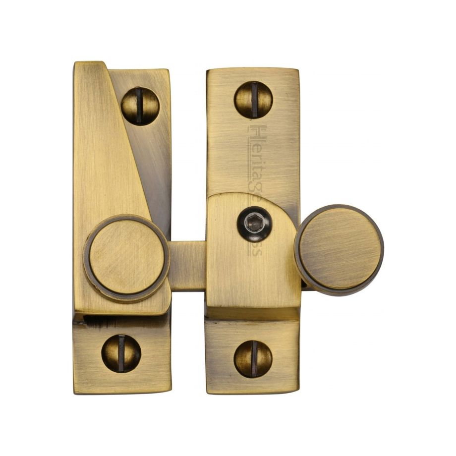 Heritage Brass - Sash Fastener Lockable
