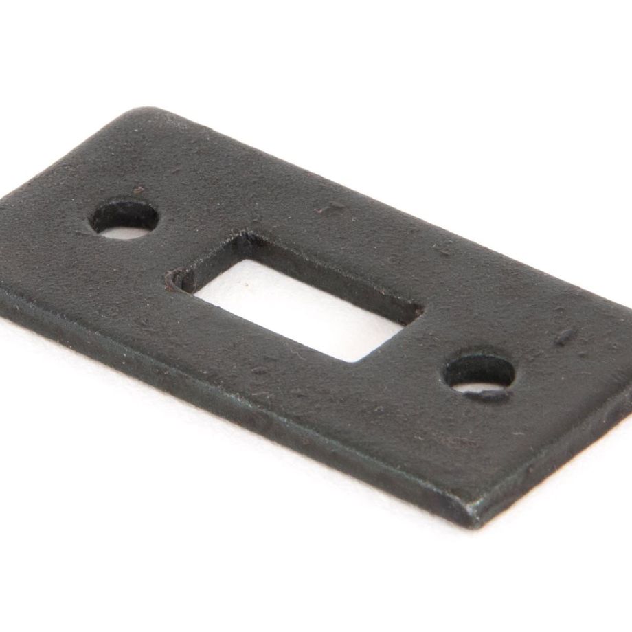Beeswax Mortice Plate for 6" Cranked Door Bolt