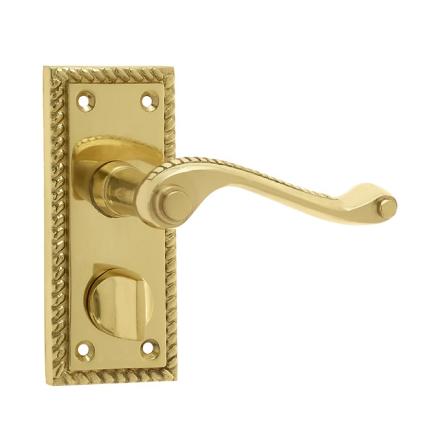 Jedo Georgian Suite Lever on Back Plate