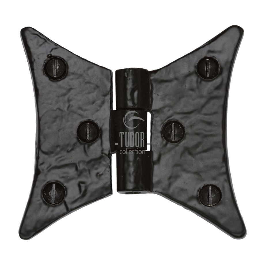 Tudor - Butterfly Hinge Black Iron