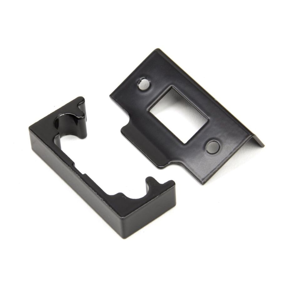 Black ½" Rebate Kit for Tubular Mortice Latch