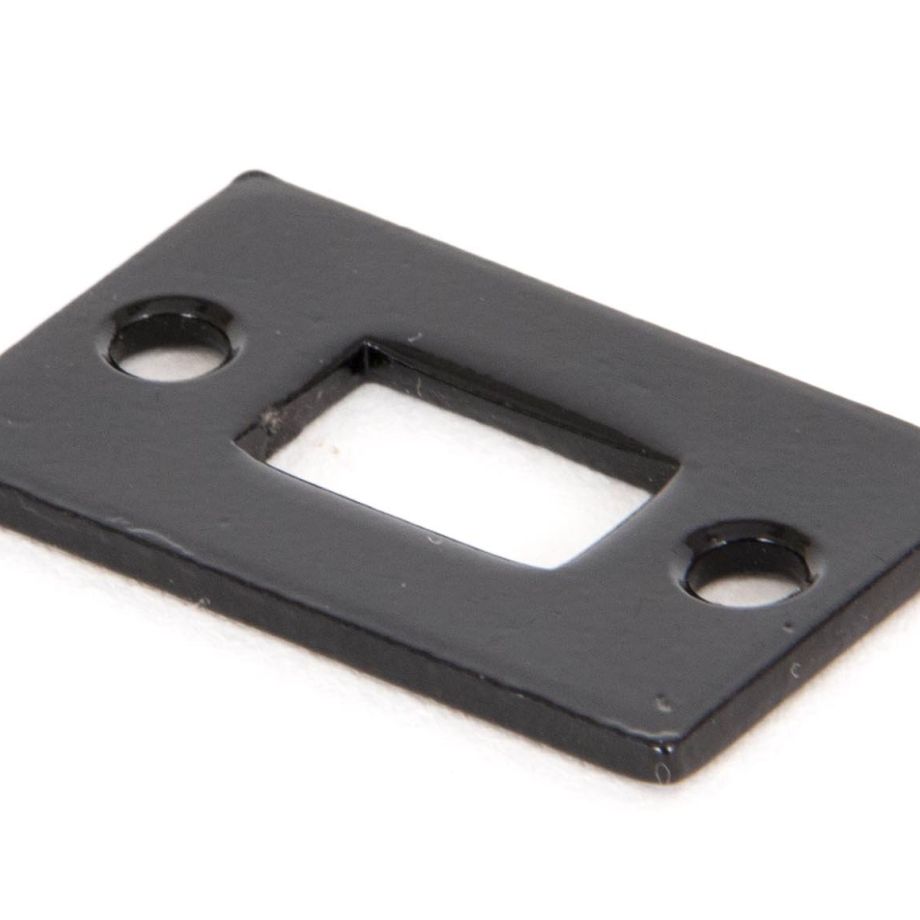 Black Mortice Plate for 4" Cranked Bolt