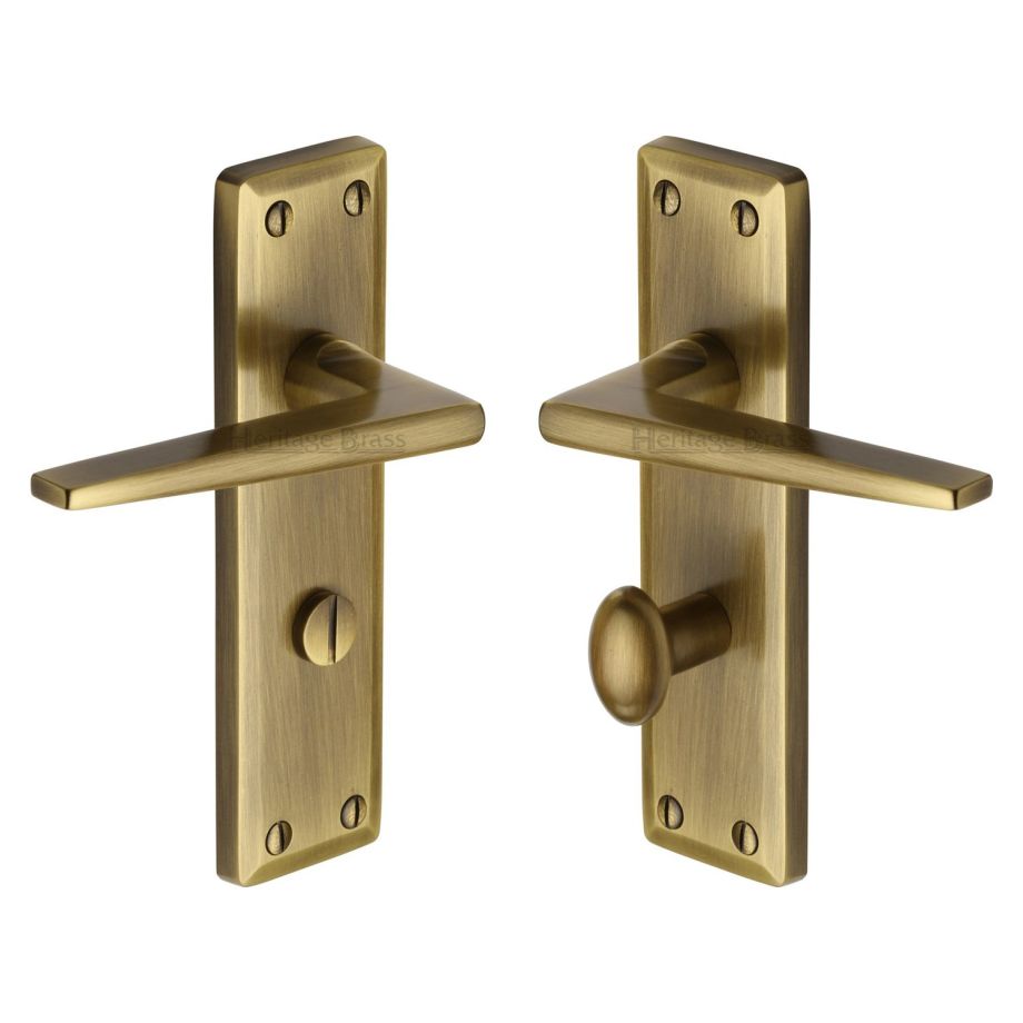 Heritage Brass - Kendal Door Handle on Plate