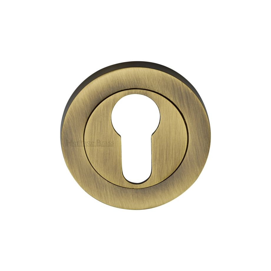 Heritage Brass - Euro Profile Cylinder Escutcheon Round - RS2004