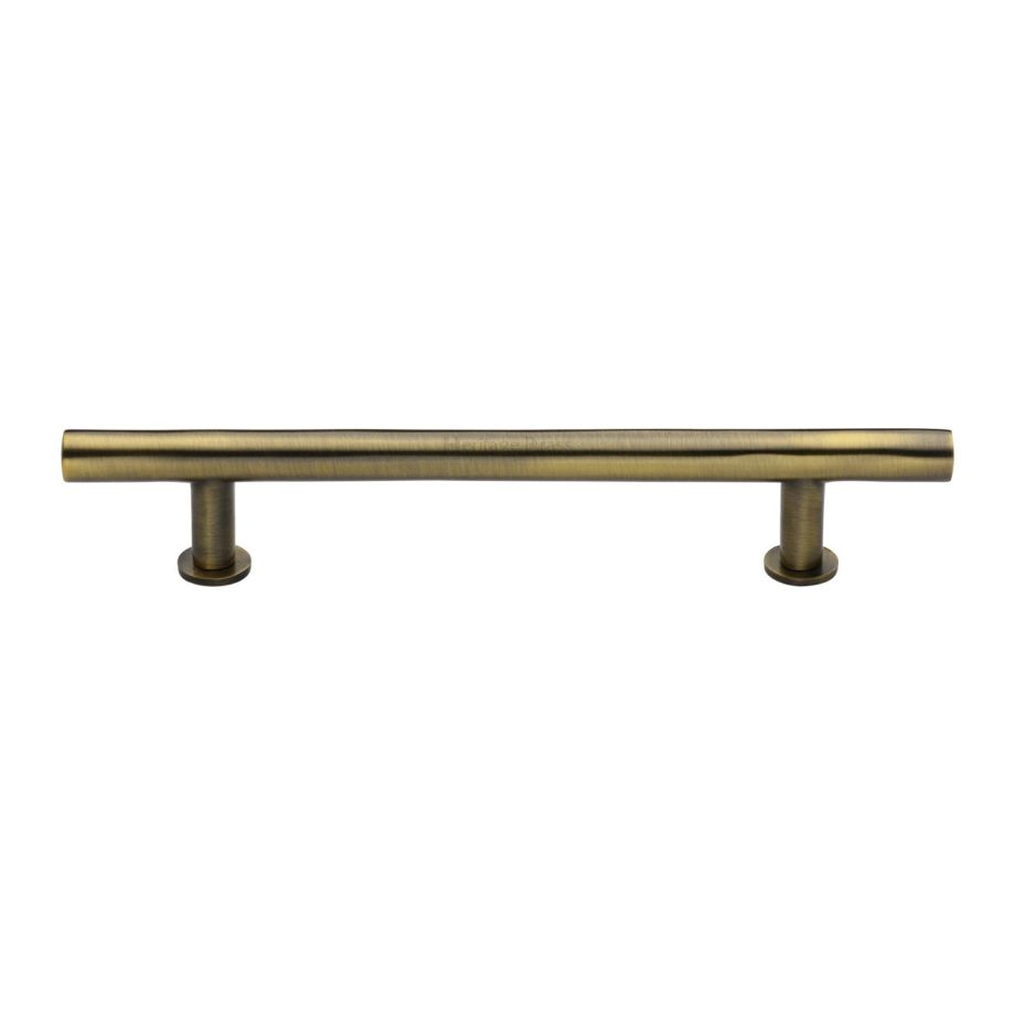 Heritage Brass - T-Bar Cabinet Pull Handle with Rose