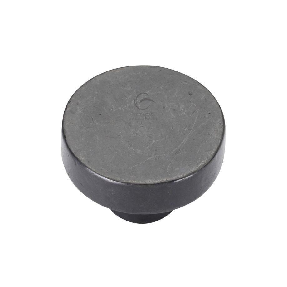 M.Marcus - Rustic Bronze Round Disc Cabinet Knob