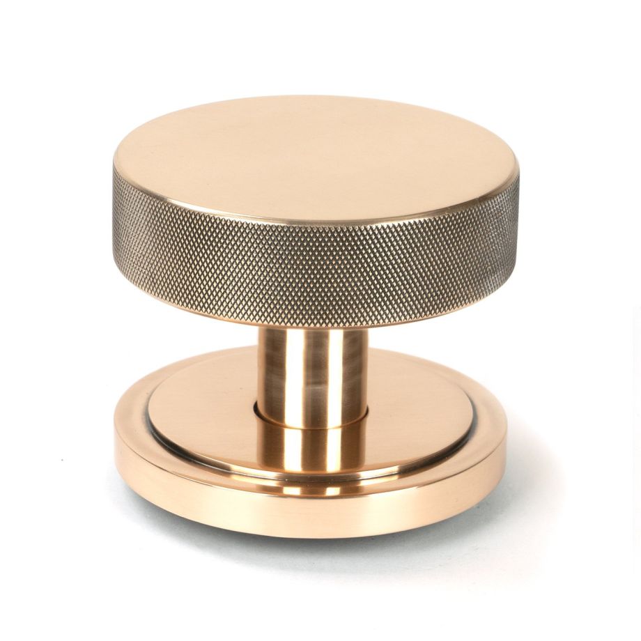Anvil Brompton Centre Door Knob (Art Deco)