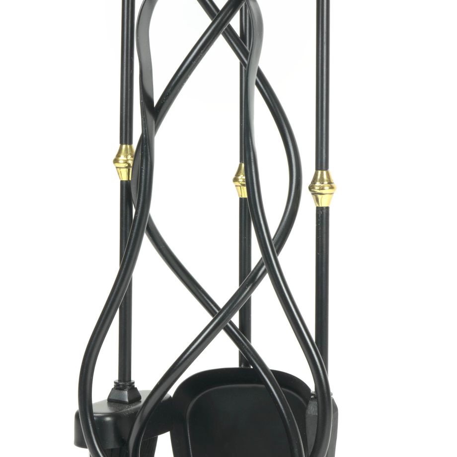 Matt Black Spiral Companion Set - Hinton Tools