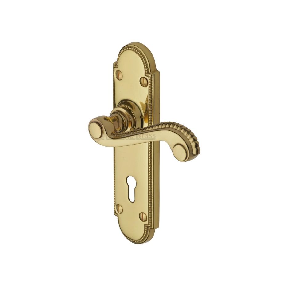 Heritage Brass - Adam Door Handle on Plate