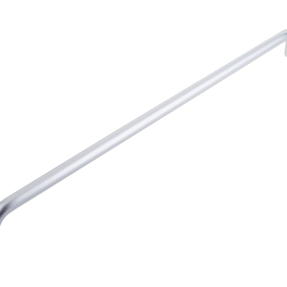 Aluminium 19mm D Shape Pull Handle Bolt Through Fixing F2 Finish