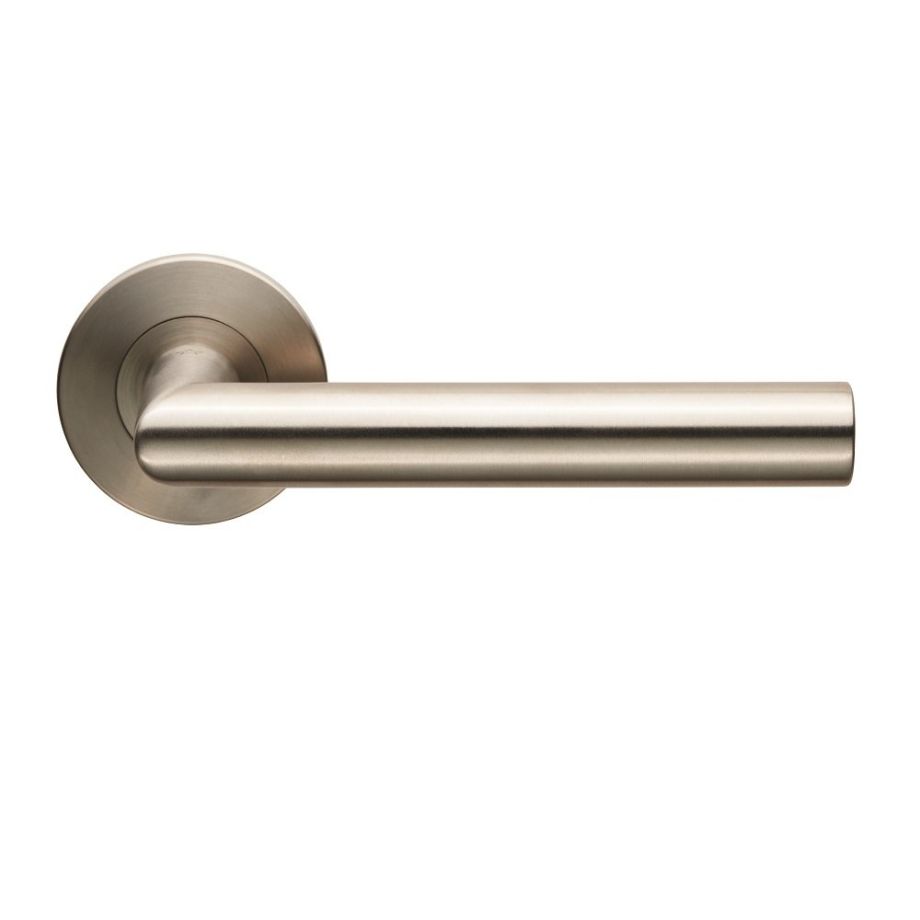 Stainless Steel Treviri Lever on 6mm Slim Fit Sprung Rose