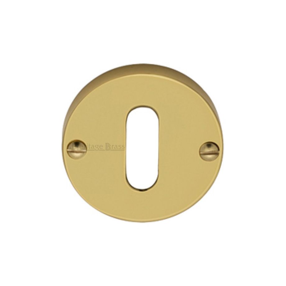 Heritage Brass - Standard Key Escutcheon Round - V1014