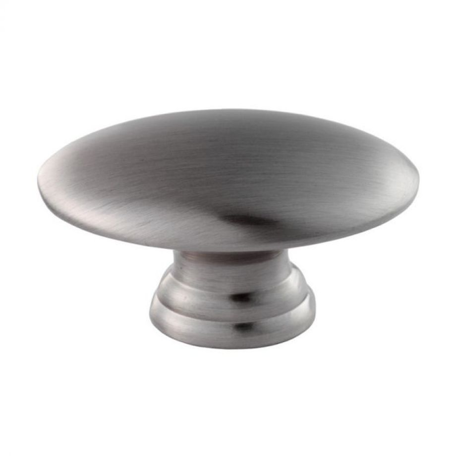 Satin Nickel Oval Knob