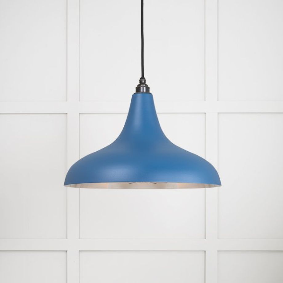 Smooth Nickel Frankley Pendant in Upstream