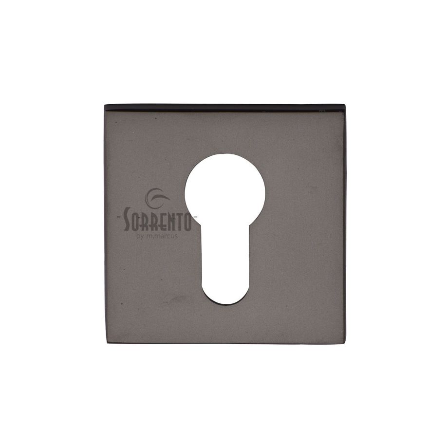 Sorrento -  Euro Profile Keyhole Escutcheon Square - 5M-4049-Q