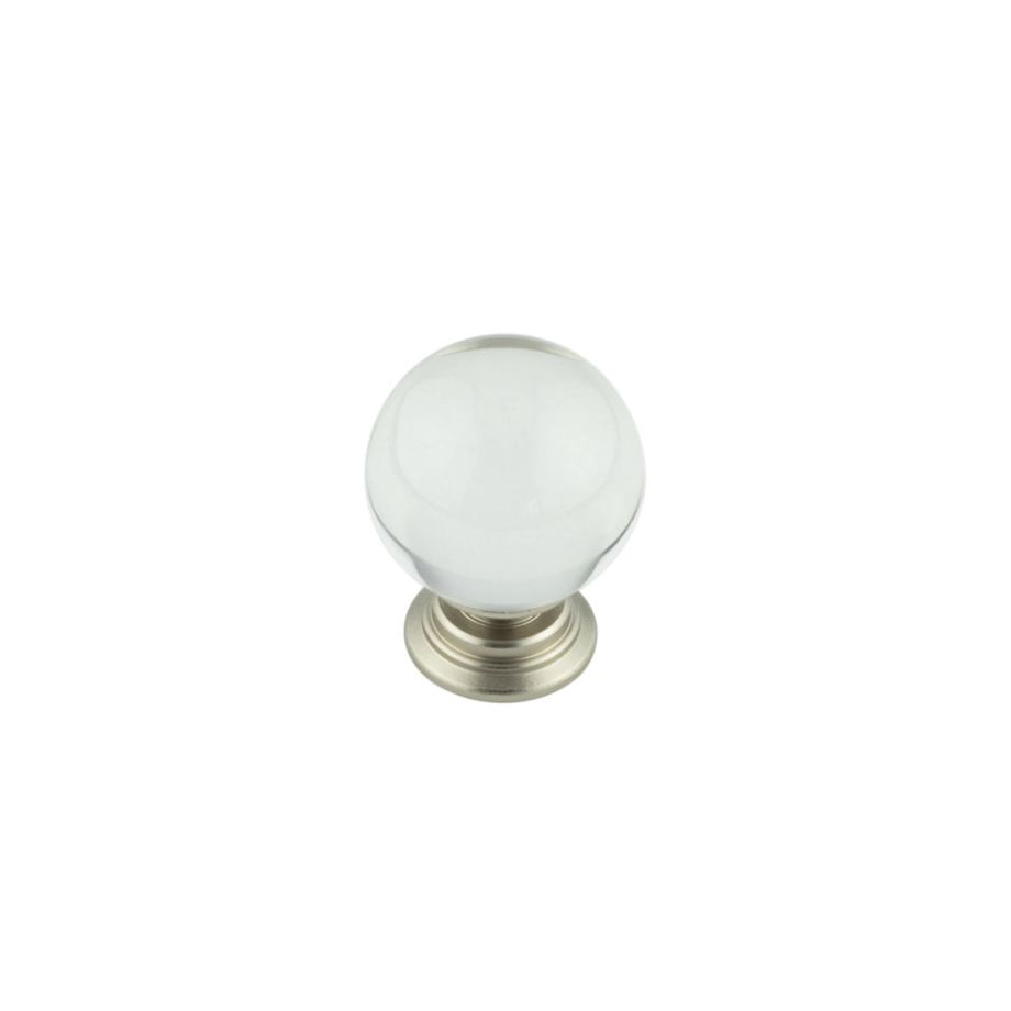 Jedo Clear Glass Cupboard Knobs