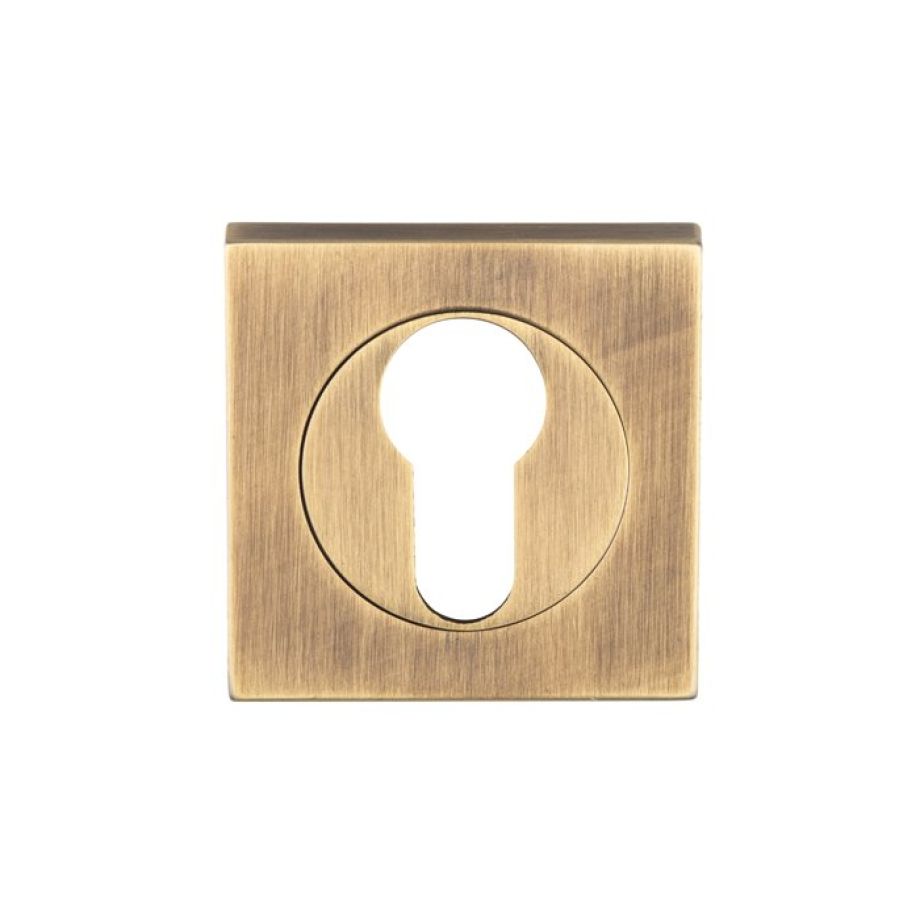 Serozzetta Square Euro Profile Escutcheon