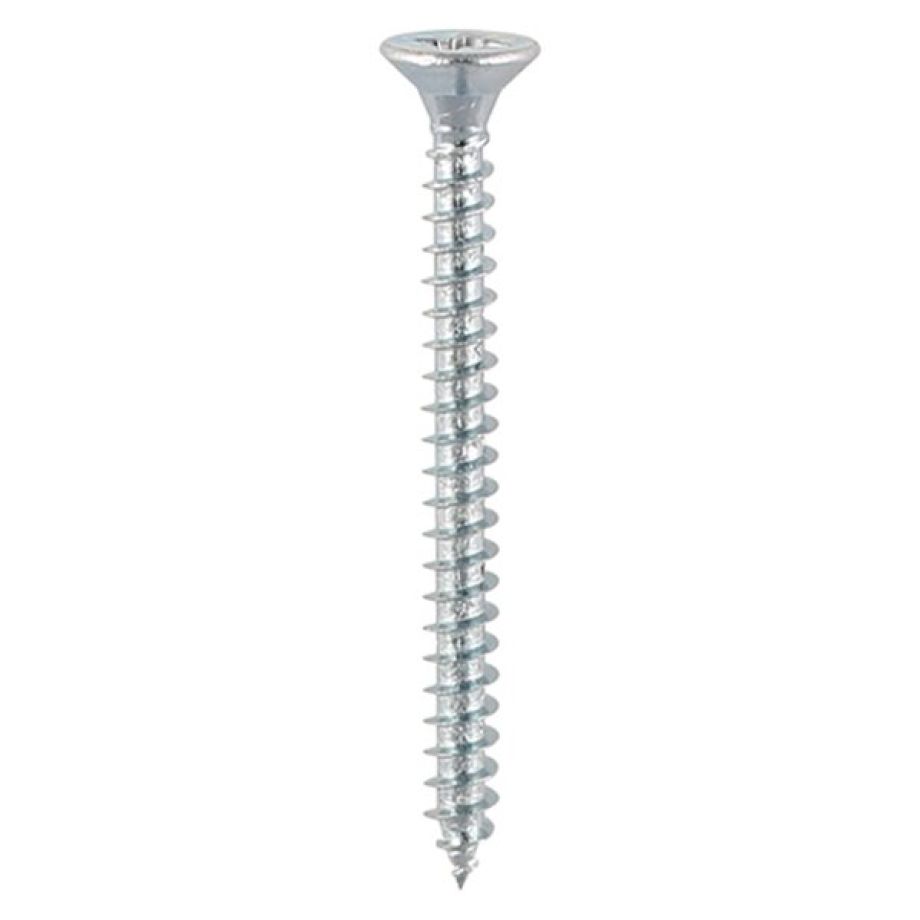 Solo Woodscrews - PZ - Double Countersunk - Zinc