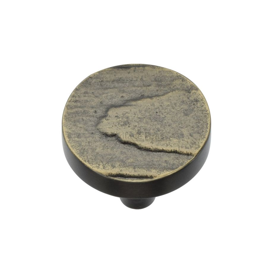 Heritage Brass - Round Pine Cabinet Knob