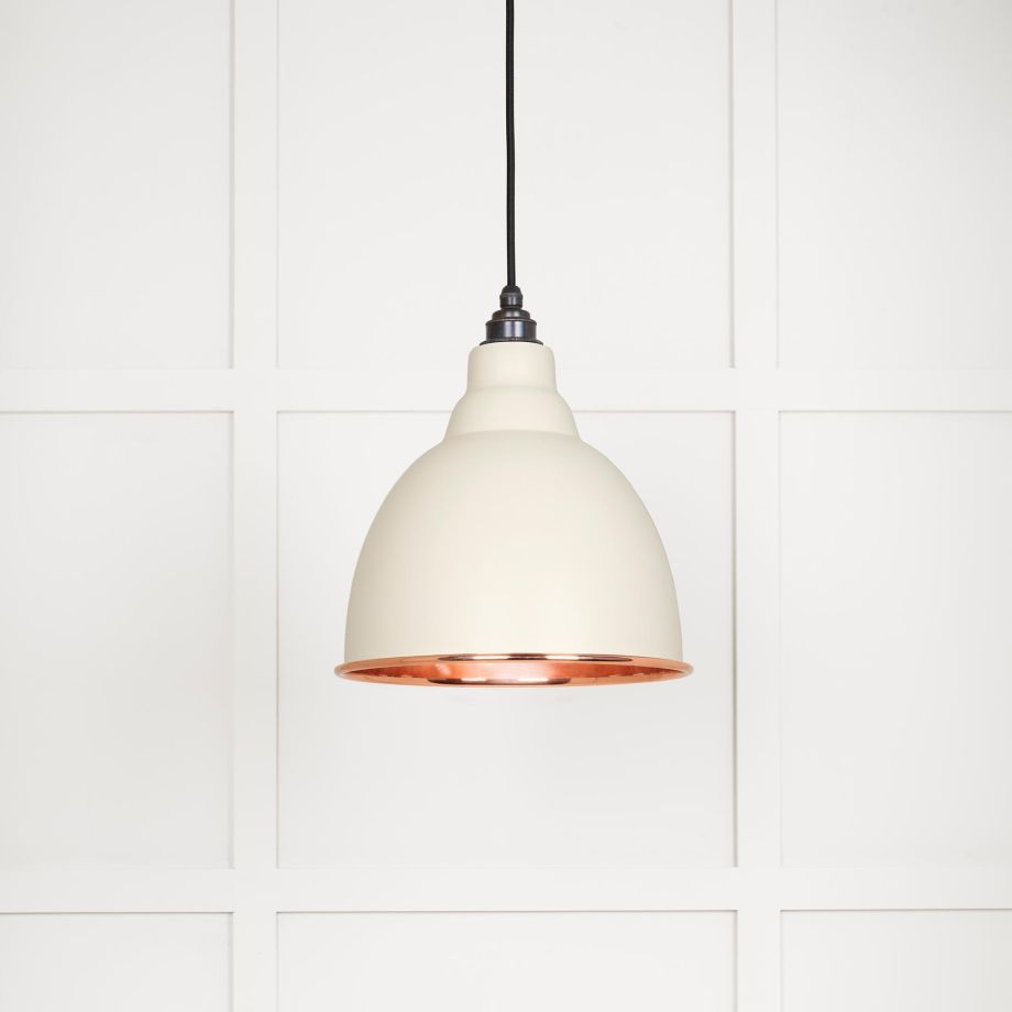 Smooth Copper Brindley Pendant in Teasel