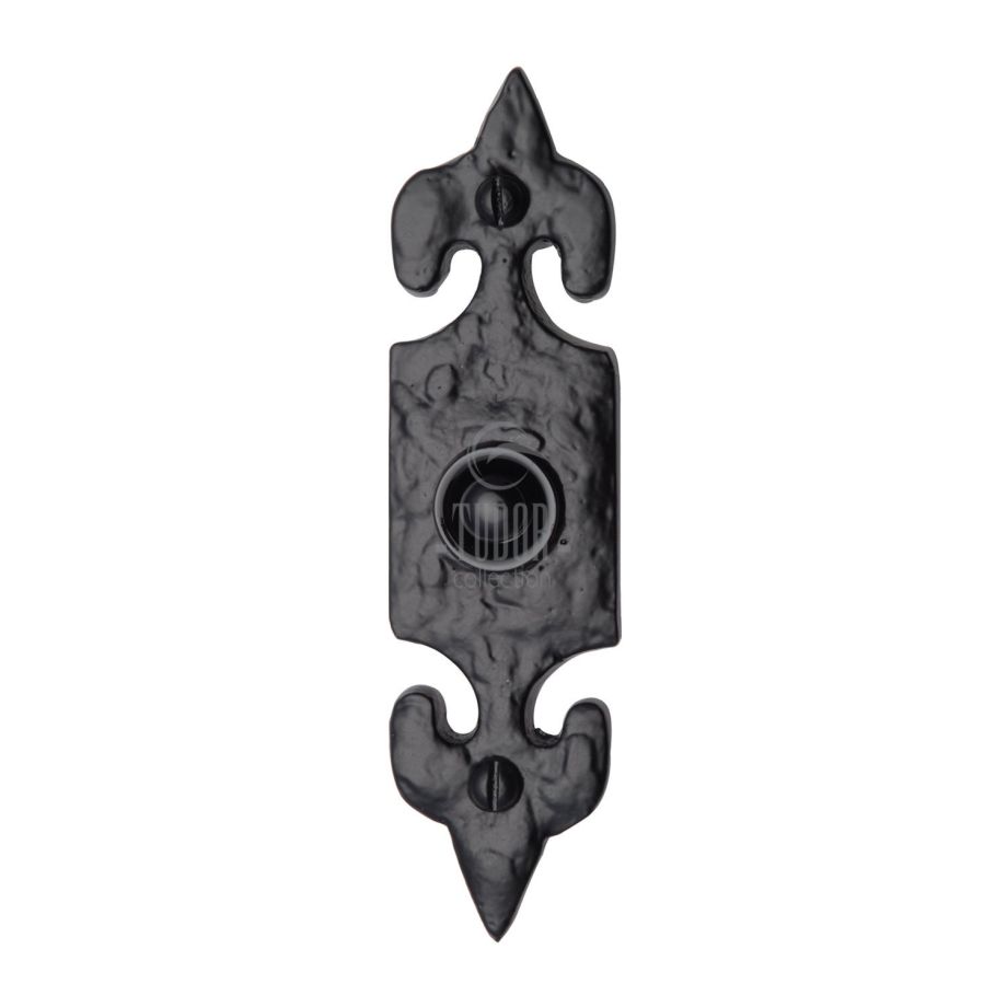 Tudor - Bell Push Black Iron