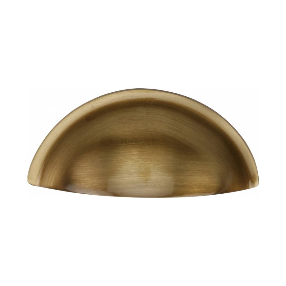 Heritage Brass - Half Moon Cabinet Drawer Pull