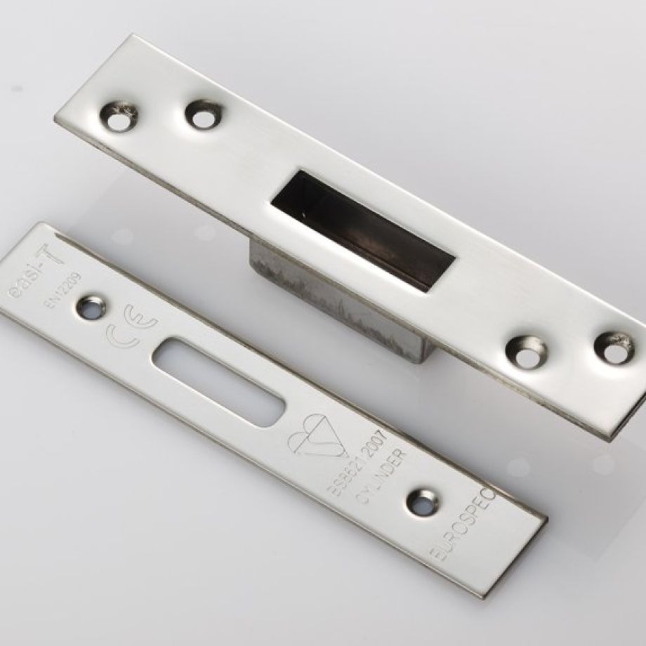 Forend Strike & Fixing Pack To Suit BS8621 Cylinder Deadlock