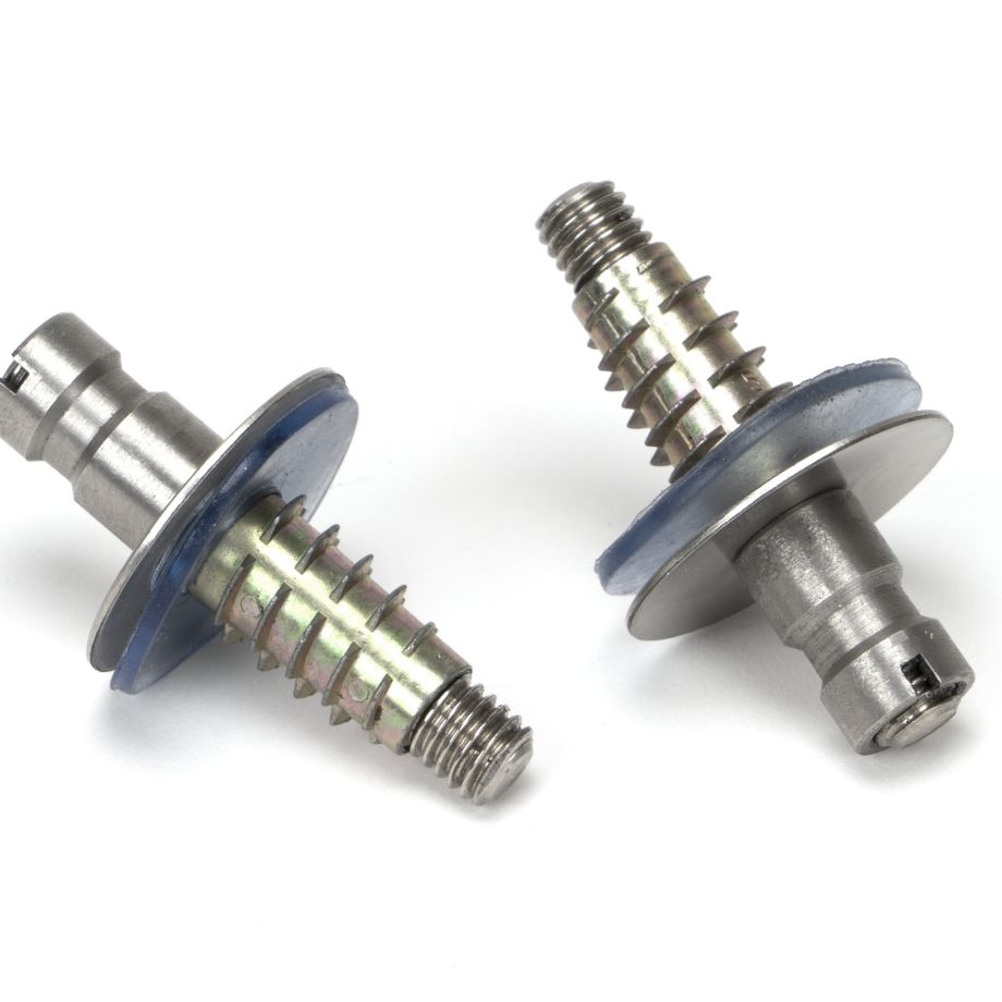 Satin SS (304) 50mm Secret Fixings for T Bar (2)