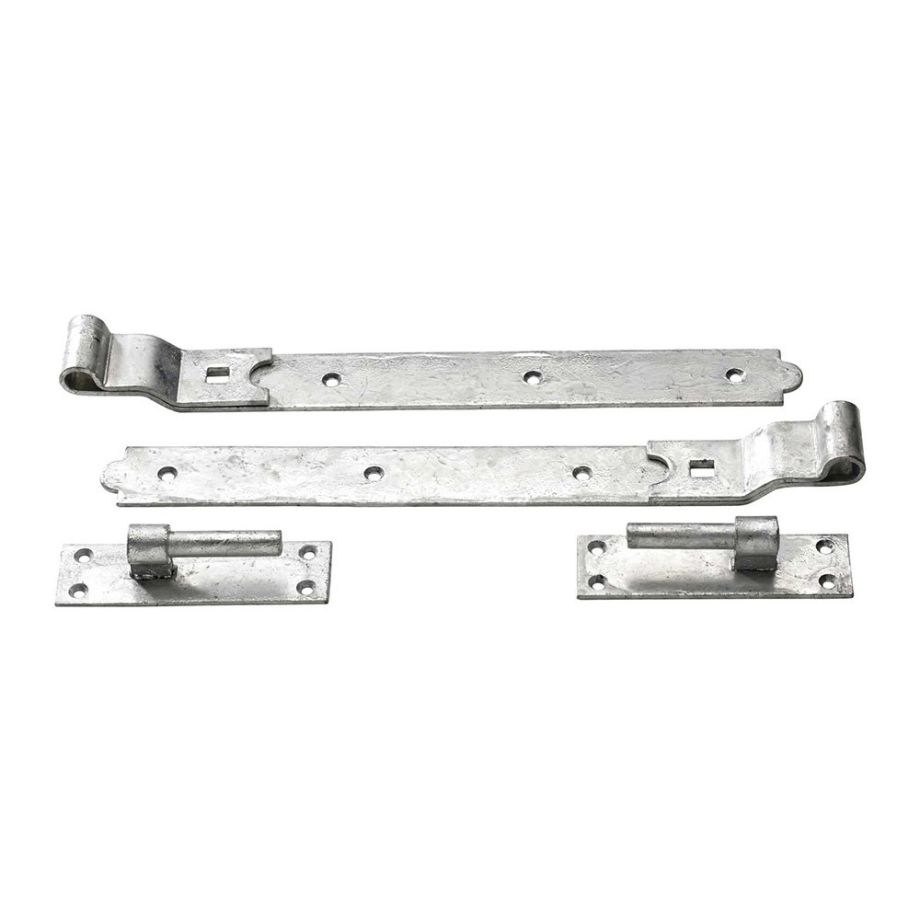 Cranked Hook & Bands -Galvanised