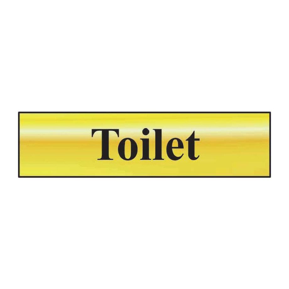 Toilets' Sign - POL - 200 x 50mm
